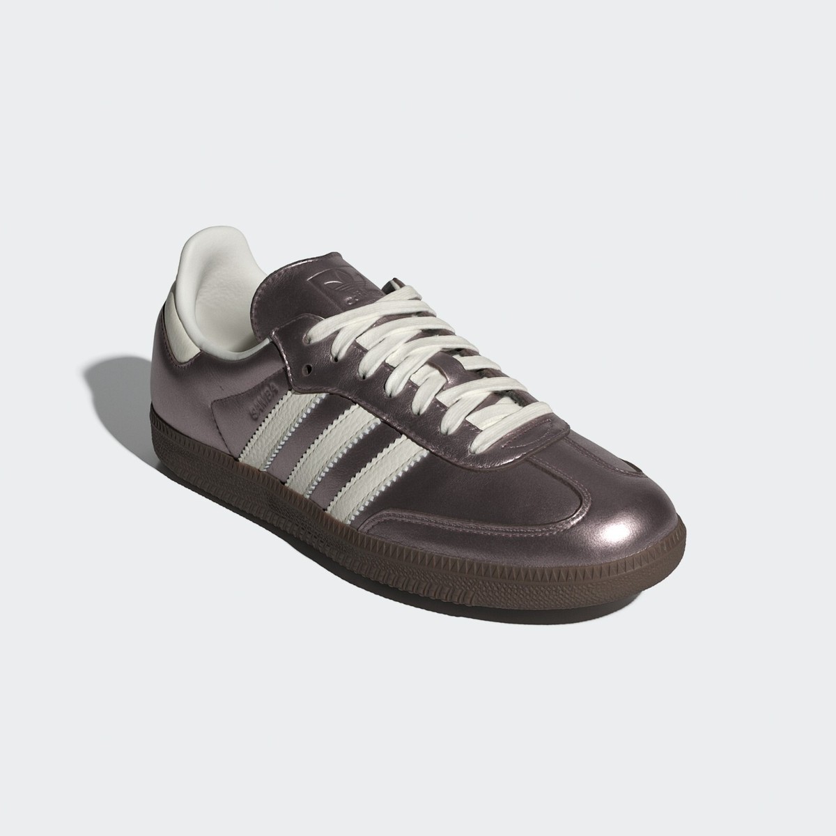 Adidas Samba OG Shoes Original Sneakers Silver/Off White/Gum