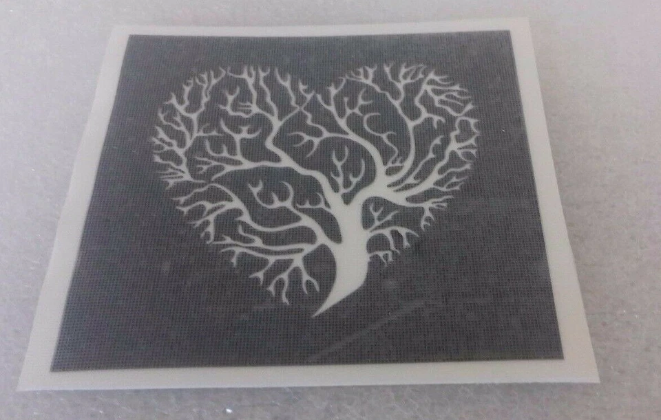 10 stencil albero della vita per acquaforte su vetro artigianato hobby regalo speciale