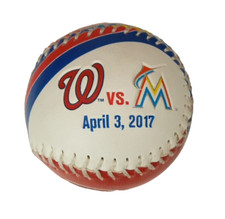 Vtg Baseball Opening Day April 3, 2013 Washington Nationals vs Miami Marlins New