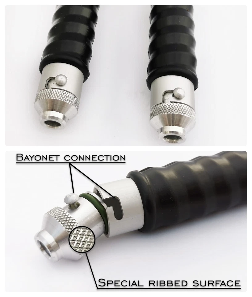 2x45ml Dual Mixing Aluminium Injector Soft Bait Mold Fishing Plastisol Form Lure - Bild 4 von 4