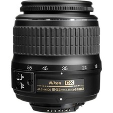 Open Box Nikon DX AF-S Nikkor 18-55mm f/3.5-5.6 G II ED F-Mount Lens