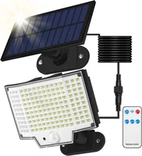Solar Motion Sensor Lights Solar Lights Outdoor With Remote Solar Security Led