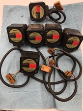 Lot of 6 Vexta Oriental Motor 5 Phase Stepper Motors  PK543-NAC