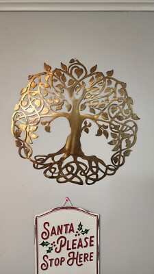 Tree Of Life Metal Wall Art (Yggdrasil) 23 Inch