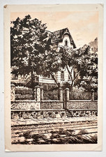 Ivan Franko Museum Lviv Ukraine Postcards Soviet postcards