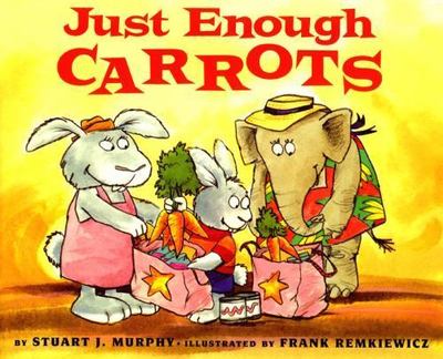 Just Enough Carrots: A Visual Math - paperback, Stuart J Murphy, 0064467112, new