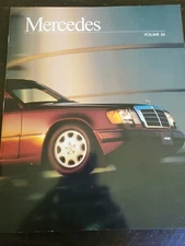  Original Mercedes Benz Prospectus Volume 36 1992 Brochure