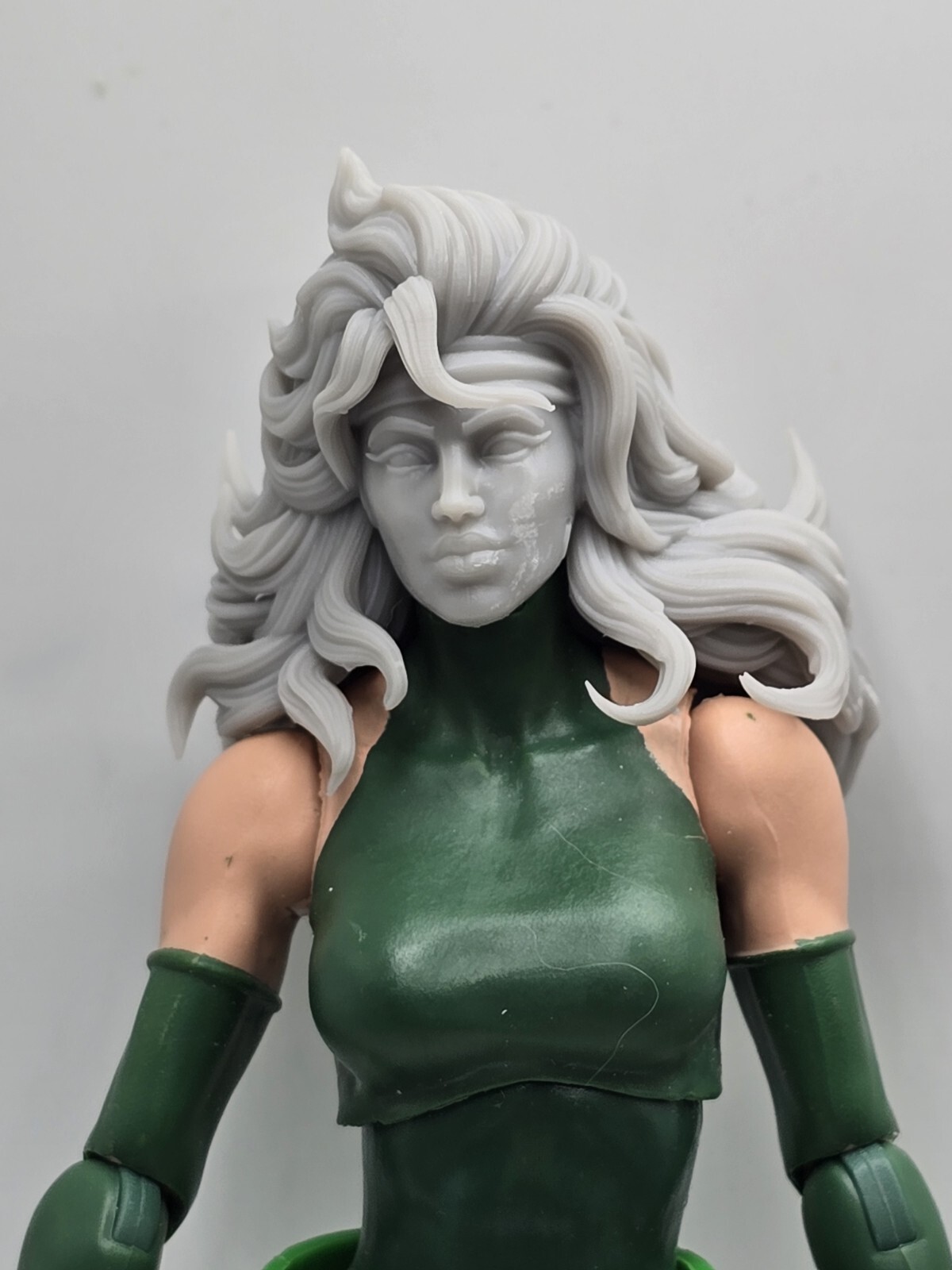 3d Printed X-MEN ROGUE HEAD #1 1:12 6" Classified Legends Scale | eBay