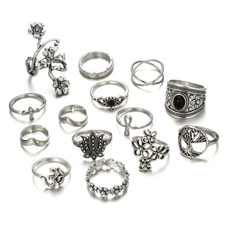 Stackable clearance birthday rings