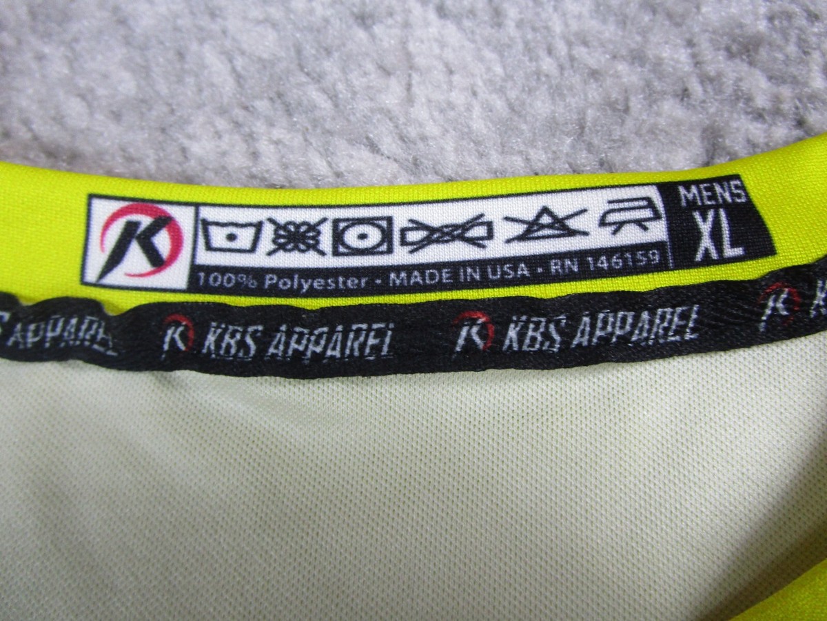 KBS Apparel Shirt Mens XL All Over Print Internet Memes Yellow Panch Activewear View 3