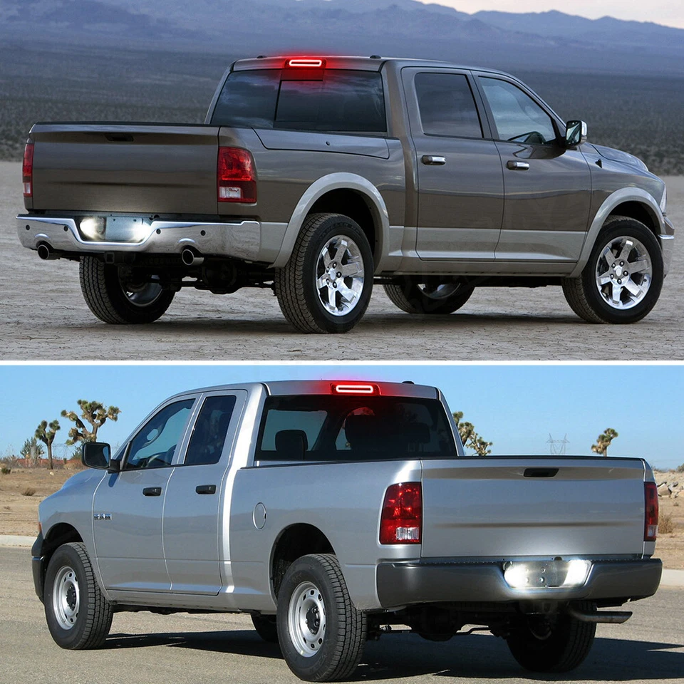 Tercera luz de freno LED ahumada lámpara de carga para Dodge Ram 1500 2500 3500 2009-18 Foto 3 de 4