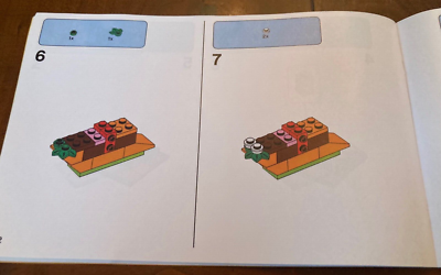 Lego Classic Bricks and Animals 11011 Instruction Only Booklet