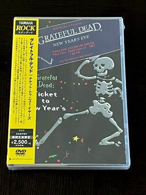 GRATEFUL DEAD-Ticket To New Year's-Oakland Coliseum Arena 1987-2013 DVD  Japan