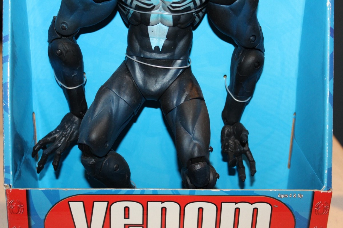ToyBiz/VENOM·12inch DELUXE ACTION FIGURE Toy Biz Marvel 12” Venom Deluxe Action Figure (2005) | eBay
