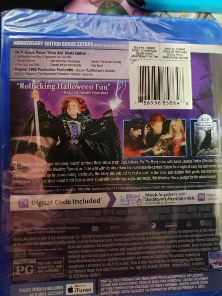 その他 Hocus Pocus (25th Anniversary Edition) [Blu-ray] Hocus Pocus 25th Anniversary Halloween Bash (Blu-ray +