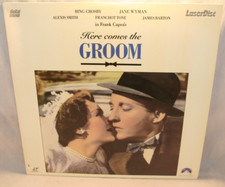 Laserdisc f  Here Comes the Groom  Bing Crosby Jane Wyman Alexis Smith