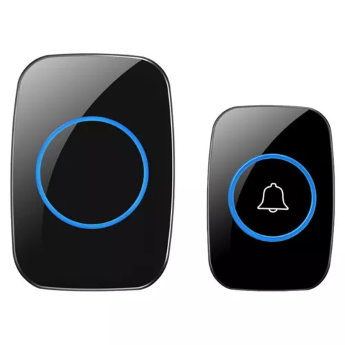 Wireless Doorbell Chime Outdoor Waterproof Receiver Adjustable Volume 1000FT Kit - Picture 14 of 19