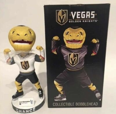 Vegas Golden Knights - Mascot Chance Bobblehead SGA (2/19/2018) - Mint - In Box