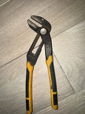 Dewalt Push Lock Pliers 8" Straight Jaw Cushion Grip CHN DWHT74426 Tool