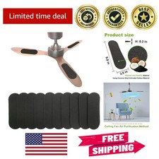 Long-Lasting Air Quality Solution: 10-Pack Coconut Activated Ceiling Fan Filters