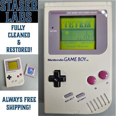 SL-DMG-01-OG - Fully Restored Stock Console with OEM Game Boy Internals + Tetris