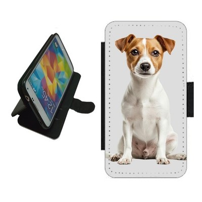 Jack Russell Handyhülle Wallet für iPhone Samsung Google Flip Cover Terrier JAC1
