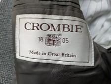 Crombie Blazer Sports Jacket, Mens L/XL 23.5" P2P. Used Condition 