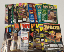 Lot of 30 Better Homes  Gardens Magazine Wood Magazine Woodworking 1993-2018
