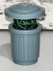 Vintage 1970's Fisher Price Little People Sesame Street Oscar The Grouch Figure