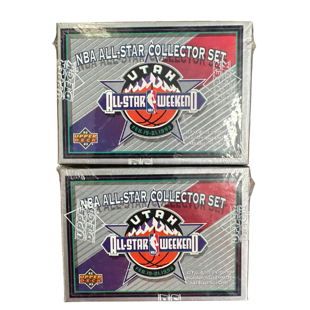 1992-93 Upper Deck NBA All-Star Collector Set Factory Sealed Lot