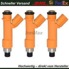 2325040020 3x Kraftstoffinjektor für Toyota Aygo Passo Daihatsu Cuore Sirion