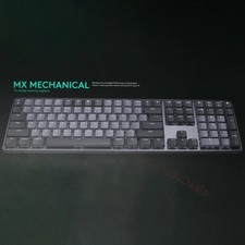 Logitech MX Mechanical Full Size Wireless Keyboard Backlit Keys Windows macOS