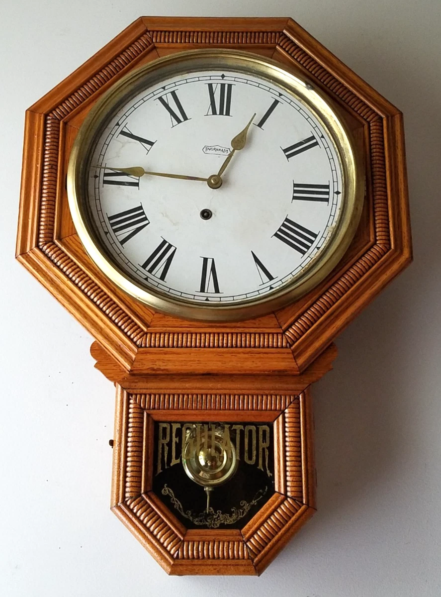 Vintage Ingraham Clock In Collectible Wall Clocks 1930-1969 for