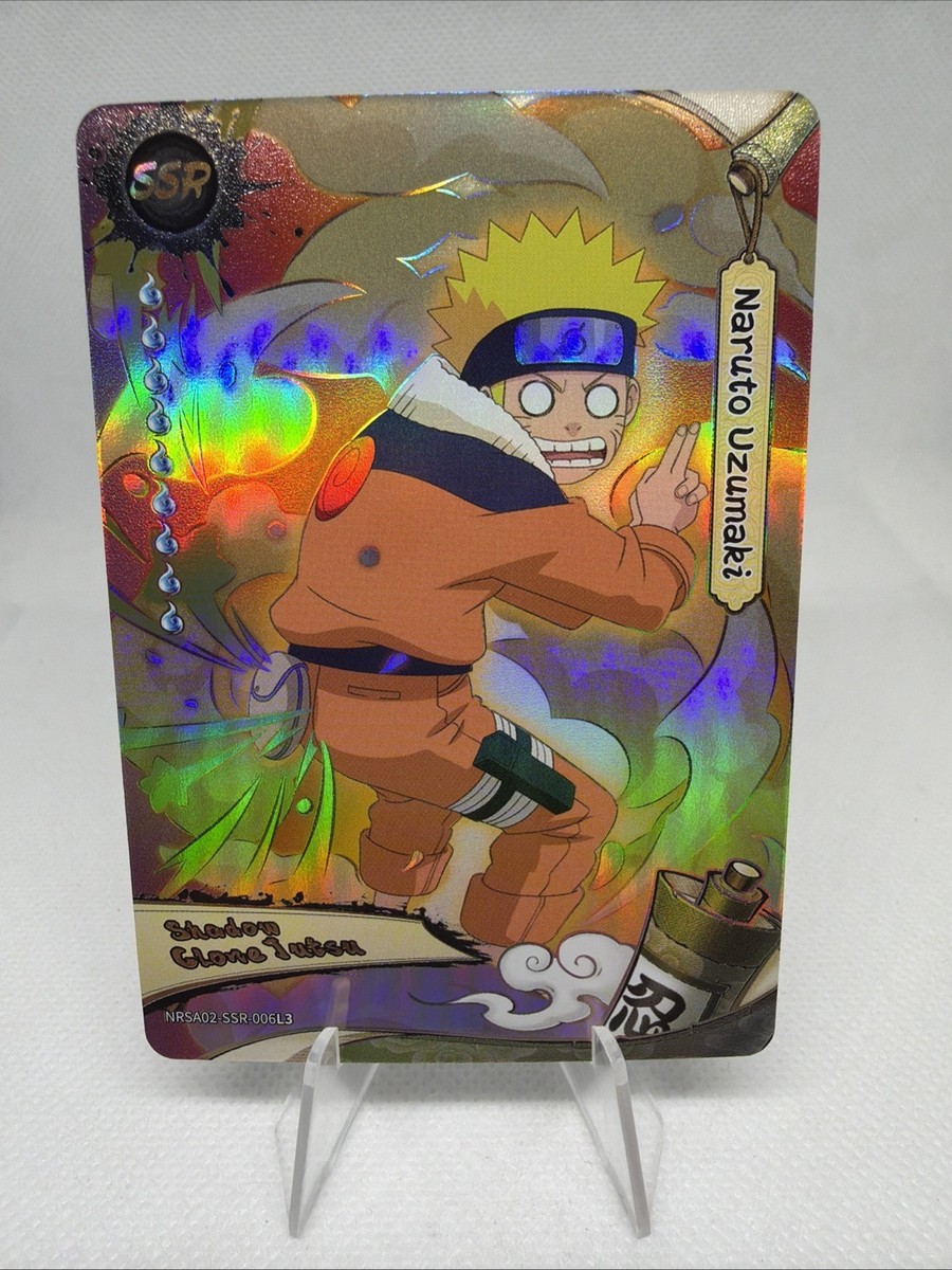 Naruto Super Secret Rare Foil Naruto Uzumaki - NRSA02-SSR-006L3