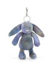 Jellycat Space Zodihop Luxe Bunny Keyring/Bag Charm New with Tags With Dust Bag
