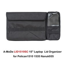 Lid Organizer 15 16inch Laptop pouch Fits Peli Pelican1510 1535 Nanuk935 Lid1519