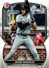 2023 Bowman Draft - Jacob Gonzalez #BD-167 (RC)