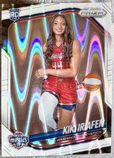 2025 Prizm WNBA - RC Kiki Iriafen #149 White Seismic Prizm Washington Mystics