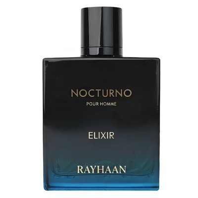 Rayhaan Men's Nocturno Elixir EDP Spray 3.4 oz Fragrances 6297001571026