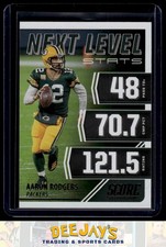 2021 Score #NL4 Aaron Rodgers Next Level Stats Green Bay Packers