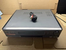 JVC HR-S5100U S-VHS Super VHS VCR Video Cassette Player - No Remote, High Res