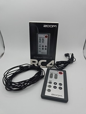 Zoom RC4 Remote Controller - Open Box Zoom Co Lot 09041 Cord Extender 
