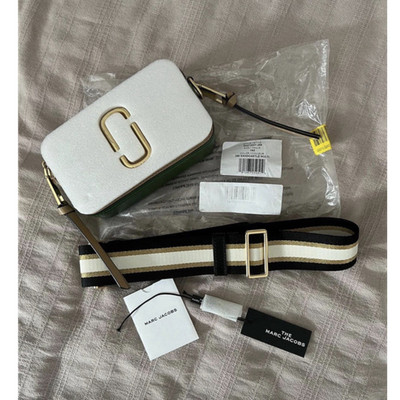 Marc Jacobs Snapshot Mini Umhängetasche Leder mehrfarbig mit abnehmbarem Gurt