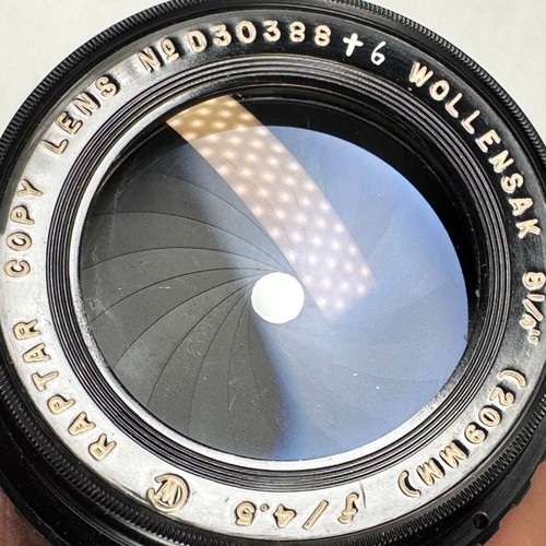 Wollensak Raptar Copy Lens 8 1/4" (209mm) f/4.5 +6 - 第 7/8 張圖片