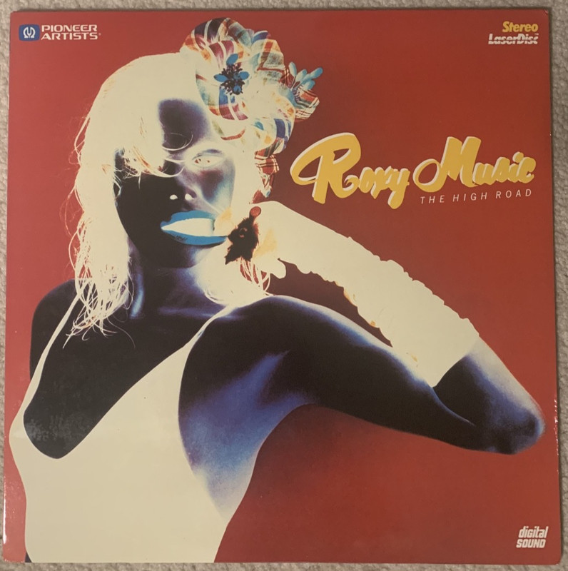 Roxy Music - The High Road - LaserDisc - NTSC, Pioneer PA-84-079