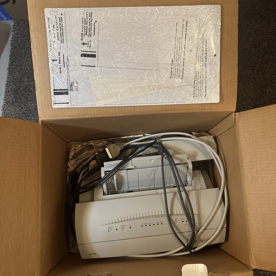 ALPS MD-4000 Photo Realistic Color Printer & Scanner - Image 2 of 4