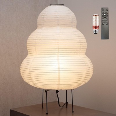 Akari Noguchi Japanese Paper Floor Lamp   Rice Paper Lantern Lamp   Japanese ...