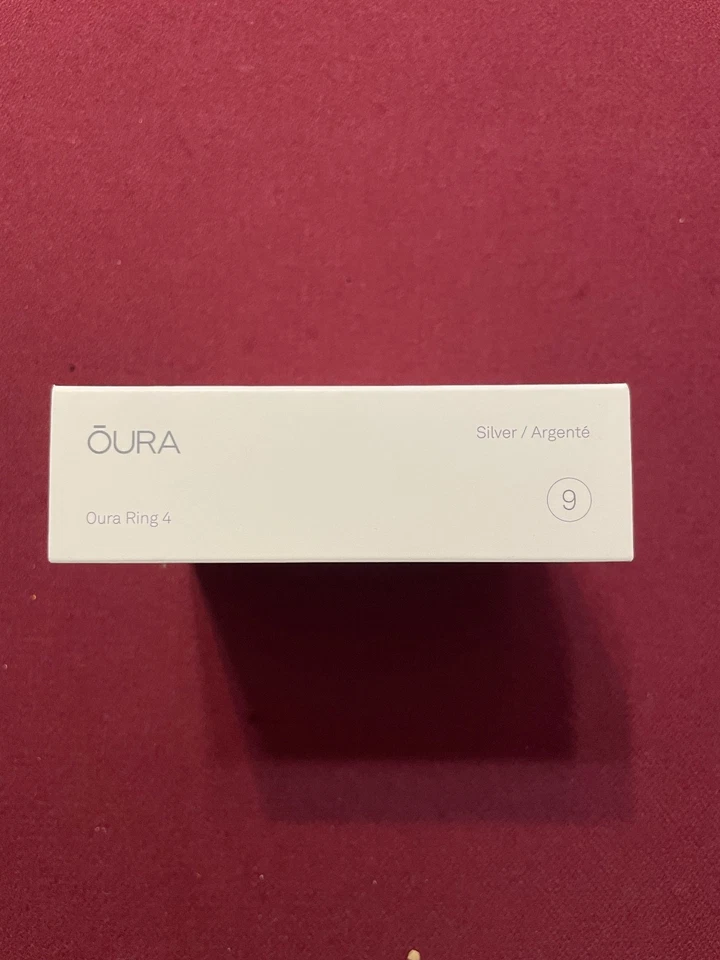 Oura Ring Gen 4 - Size 9 - Silver - BRAND NEW IN SEALED BOX - Image 3 of 3