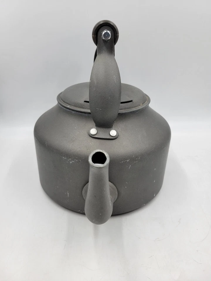 Tetera anodizada Calphalon de colección 2 cuartos gris oscuro hecha en EE. UU. en Irlanda LEER Foto 4 de 4