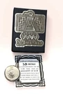 1/2 T oz Silver Hand Poured Toning, M6 Metals .999 Pure Silver COA